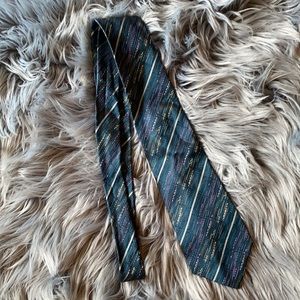 Missoni vintage printed men’s silk tie